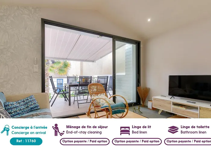 400m De La - Maison Avec Jardin בית נופש *